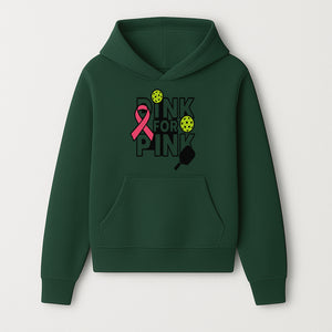 Drink for Pink Pickleball Fundraiser T-Shirt | Breast Cancer Awareness Sports Apparel - Hoodie 1758685030329.jpg