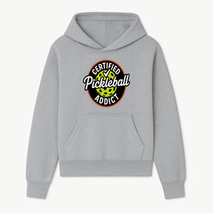 Certified Pickleball Addict T-Shirt | Pickleball Fan Apparel | Funny Sports Gift for Players | Green Paddle Ball Design - Hoodie 1758685030502.jpg