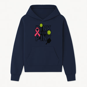 Drink for Pink Pickleball Fundraiser T-Shirt | Breast Cancer Awareness Sports Apparel - Hoodie 1758685030985.jpg