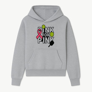 Drink for Pink Pickleball Fundraiser T-Shirt | Breast Cancer Awareness Sports Apparel - Hoodie 1758685031259.jpg