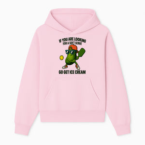 Funny Pickle Graphic T-Shirt - If You Are Looking for a Soft Serve, Go Get Ice Cream Cool Foodie Humor Apparel for Summer Fun - Hoodie 1758685031773.jpg
