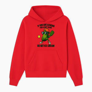 Funny Pickle Graphic T-Shirt - If You Are Looking for a Soft Serve, Go Get Ice Cream Cool Foodie Humor Apparel for Summer Fun - Hoodie 1758685032215.jpg