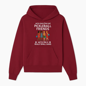 Pickleball Friends T-Shirt, Cute Pickleball Squad Graphic Tee, We're Like a Really Small Gang Humor Shirt, Women s Sports Apparel - Hoodie 1758685032304.jpg