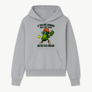 Funny Pickle Graphic T-Shirt - If You Are Looking for a Soft Serve, Go Get Ice Cream Cool Foodie Humor Apparel for Summer Fun - Hoodie 1758685032375.jpg