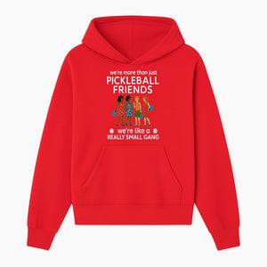 Pickleball Friends T-Shirt, Cute Pickleball Squad Graphic Tee, We're Like a Really Small Gang Humor Shirt, Women s Sports Apparel - Hoodie 1758685032579.jpg