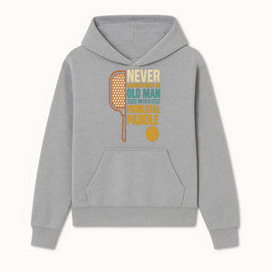 Never Underestimate an Old Man with a Pickleball Paddle - Funny Pickleball T-shirt Gift for Players and Seniors - Hoodie 1758685038698.jpg