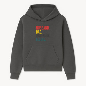 Husband Dad Pickleball Legend T-Shirt | Funny Gift for Dad | Sports Enthusiast Tee | Unisex Casual Wear - Hoodie 1758685039342.jpg