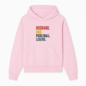 Husband Dad Pickleball Legend T-Shirt | Funny Gift for Dad | Sports Enthusiast Tee | Unisex Casual Wear - Hoodie 1758685039890.jpg