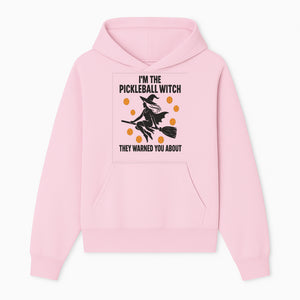Pickleball Witch Halloween T-Shirt - Funny Sports Costume Gift for Pickleball Players - Halloween Party Apparel - Hoodie 1758685040197.jpg