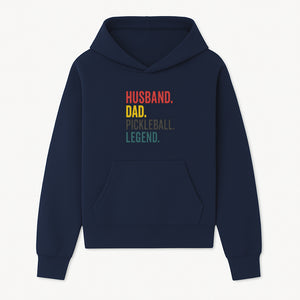 Husband Dad Pickleball Legend T-Shirt | Funny Gift for Dad | Sports Enthusiast Tee | Unisex Casual Wear - Hoodie 1758685040277.jpg