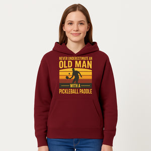 Never Underestimate an Old Man with a Pickleball Paddle Vintage T-Shirt - Hoodie 1758685041656.jpg