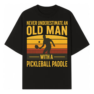 Never Underestimate an Old Man with a Pickleball Paddle Vintage T-Shirt - T-shirt 1758685041910.jpg