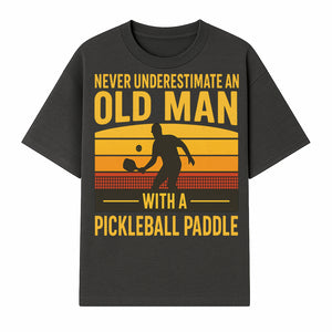Never Underestimate an Old Man with a Pickleball Paddle Vintage T-Shirt - T-shirt 1758685042047.jpg