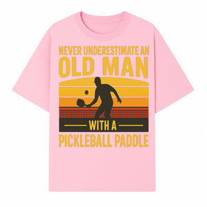 Never Underestimate an Old Man with a Pickleball Paddle Vintage T-Shirt - T-shirt 1758685042596.jpg