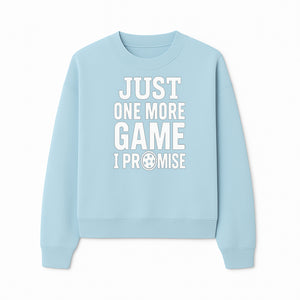 Just One More Game I Promise Mug - Fun Gaming Gift for Gamers, Game Night Coffee Cup, Video Game Enthusiast Present - Sweatshirt 1758685043546.jpg