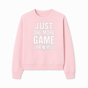 Just One More Game I Promise Mug - Fun Gaming Gift for Gamers, Game Night Coffee Cup, Video Game Enthusiast Present - Sweatshirt 1758685043669.jpg