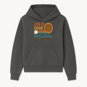 Life is Good Pickleball Makes It Better T-Shirt | Fun Sports Tee | Pickleball Lover Gift | Casual Wear - Hoodie 1758685048787.jpg