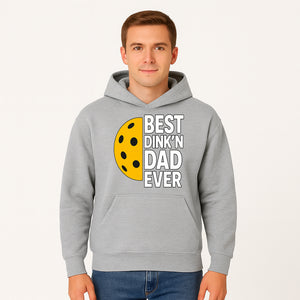 Best Dink'n Dad Ever Pickleball Gift T-Shirt | Funny Sports Dad Tee for Father's Day, Birthday, or Casual Wear - Hoodie 1758685050743.jpg