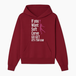 Funny Basketball Ice Cream Quote T-Shirt - Soft Serve Humor Graphic Tee for Sports Lovers - Hoodie 1758728311703.jpg