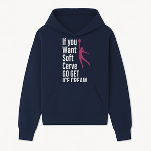 Funny Basketball Ice Cream Quote T-Shirt - Soft Serve Humor Graphic Tee for Sports Lovers - Hoodie 1758728311840.jpg