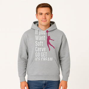 Funny Basketball Ice Cream Quote T-Shirt - Soft Serve Humor Graphic Tee for Sports Lovers - Hoodie 1758728313369.jpg