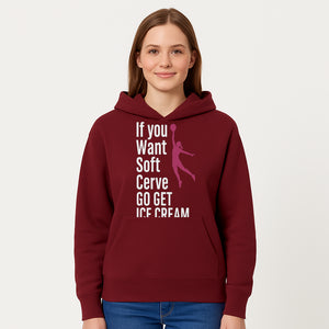 Funny Basketball Ice Cream Quote T-Shirt - Soft Serve Humor Graphic Tee for Sports Lovers - Hoodie 1758728313520.jpg
