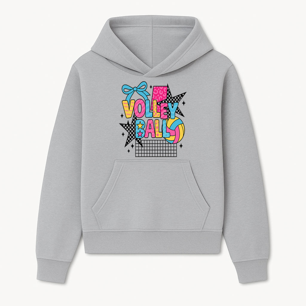 Colorful Volleyball Graphic Design - Fun Sporty Art for T-Shirts, Stickers, Home Decor, Team Spirit, and Sports Enthusiasts - Hoodie 1758728322930.jpg