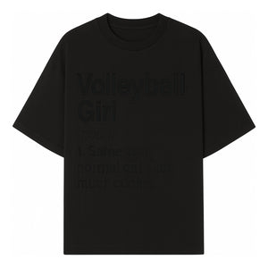 Volleyball Girl Definition T-Shirt Fun Sports Tee for Volleyball Lovers and Athletes Cool Gift for Players and Fans - T-shirt 1758728330851.jpg