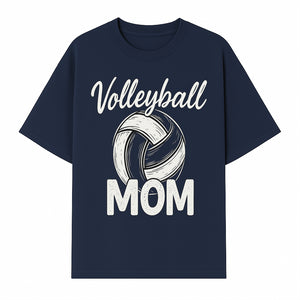 Volleyball Mom Graphic Tee - Perfect Gift for Sports Enthusiasts, Team Spirit Apparel, Casual Wear for Proud Volleyball Moms - T-shirt 1758728336069.jpg