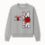 Glitter Volleyball Mom Decal | Stylish Sports Mom Sticker | Perfect Gift for Volleyball Lovers | Red & Black Design - Sweatshirt 1758728345993.jpg