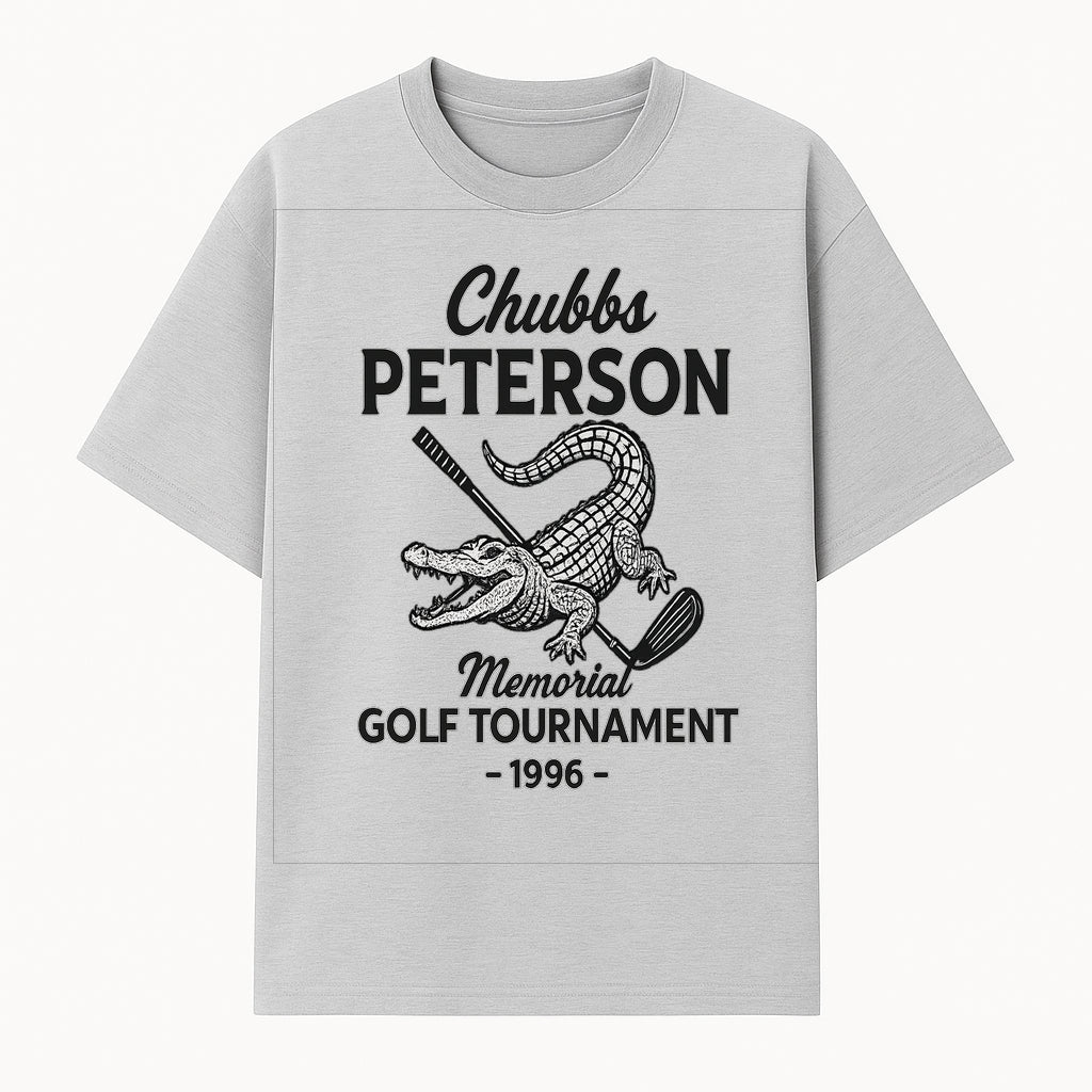 Chubbs Peterson Memorial Golf Tournament 1996 T-Shirt - Vintage Alligator Golfing Graphic Tee - T-shirt 1758731631851.jpg