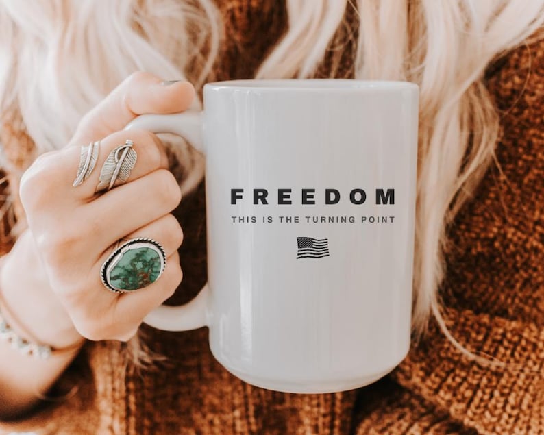 Charlie Kirk Mug Turning Point Usa Coffee Cup Freedom Gift Coffee Mug Justice For Charlie Freedom Of Speech I Am Charlie Kirk Mug Patriotism 1758766969684.jpg