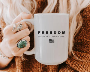 Charlie Kirk Mug Turning Point Usa Coffee Cup Freedom Gift Coffee Mug Justice For Charlie Freedom Of Speech I Am Charlie Kirk Mug Patriotism 1758766969684.jpg