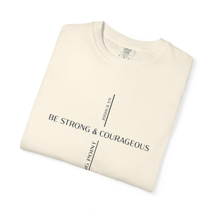 Turning Point Joshua 19 Comfort Colors Shirt Be Strong And Courageous Tee Christian God Shirt Bible Verse Cross Tee Usa Faith Gift 1758769851348.jpg