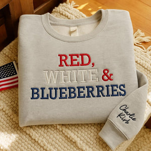 Embroidered Red White Blueberries Sweatshirt Charlie Kirk Tribute Quote Sweatshirt Charlie Kirk Freedom Champion Shirt Charlie Kirk Tee 1758775805161.jpg