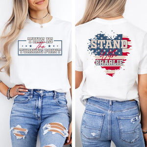 Charlie Kirk Freedom Shirt This Is The Turning Point 2 Sided Shirt Conservative Gift Patriotic Justice For Charlie Kirk Freedom Shirt 1758776976555.jpg