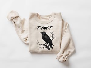F Caw F Funny Crow Shirt Black Crow Moonlit Raven Unisex T Shirt Funny Sassy Raven Lover Gift Raven Tshirt Autumn Style Nature Inspired 1758862312347.jpg