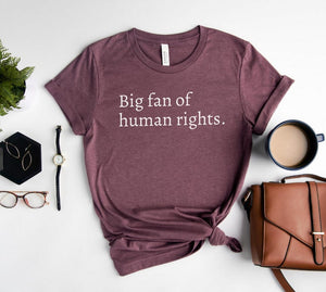 Big Fan Of Human Rights Shirt Social Justice Tee Pro Immigrant Anti Trump Apparel Equality Pro Democracy 1759118159905.jpg
