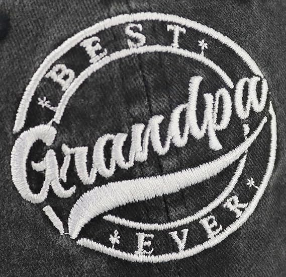 Best Grandpa Ever Hat For Men Adjustable Cotton Embroidered Grandfather Baseball Cap 1759129287310.png
