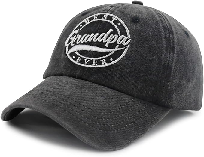 Best Grandpa Ever Hat For Men Adjustable Cotton Embroidered Grandfather Baseball Cap 1759129287900.png