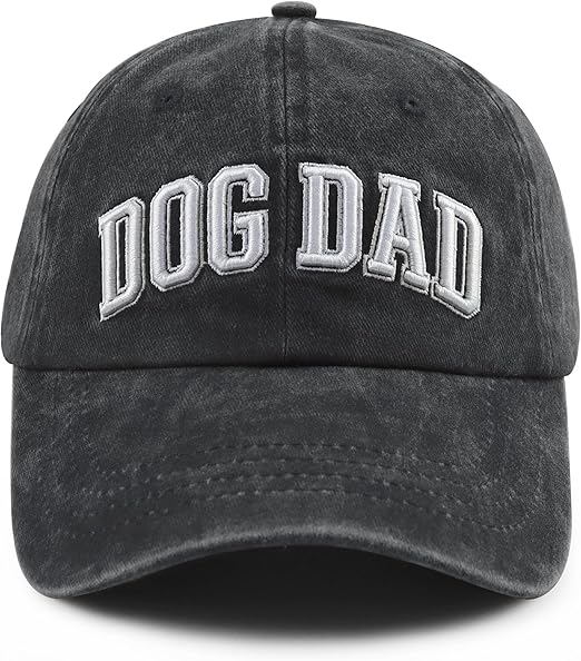 Dog Dad Hats For Men Funny Cotton 3d Embroidered Dog Lover Baseball Cap 1759130327463.png