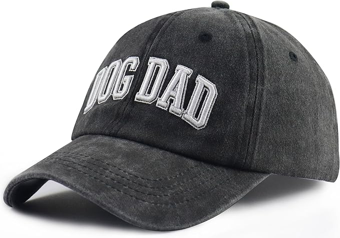 Dog Dad Hats For Men Funny Cotton 3d Embroidered Dog Lover Baseball Cap 1759130327493.png