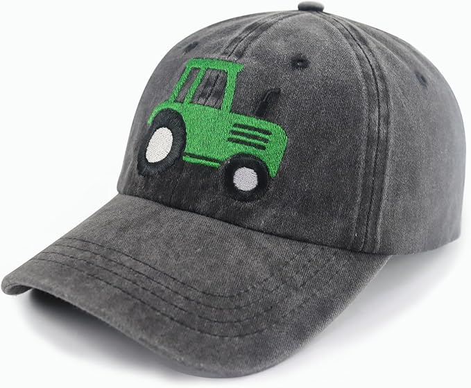 Farm Tractor Hats For Men Women Adjustable Washed Cotton Embroidered Farmer Baseball Cap 1759130542065.png