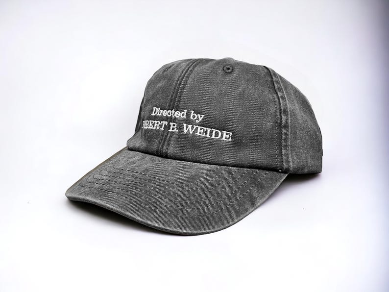 Directed By Robert B Weide Embroidered Cap 1759135941752.png