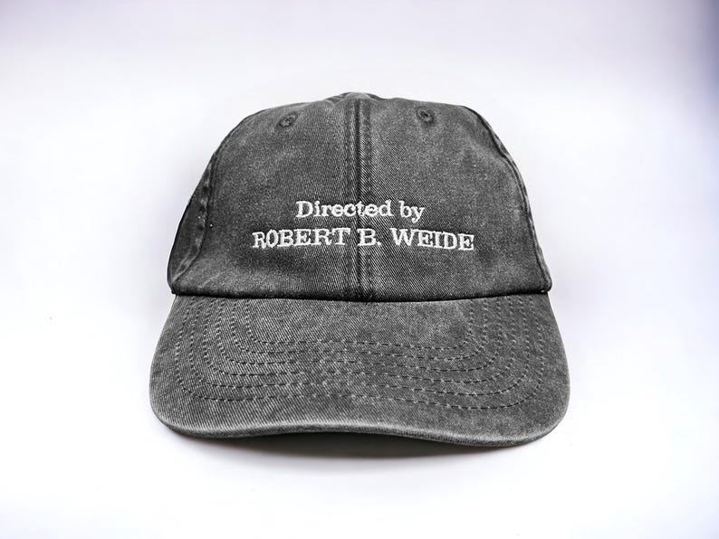 Directed By Robert B Weide Embroidered Cap 1759135941758.png