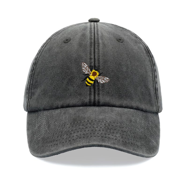 Honey Bee Baseball Cap Vintage Washed Cotton Unisex Dad Hat Adjustable Funny Faded Sports Sun Mothers Day Flower Cute Summer Holiday 1759136333330.png