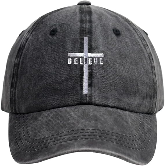 Christian Jesus Believe Hat Embroidered Adjustable Cotton Religious Baseball Cap 1759201415054.png