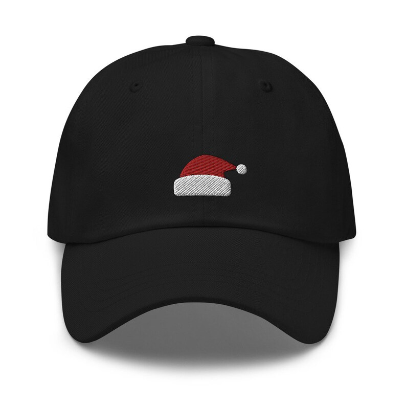 Embroidered Santa Hat Dad Cap Christmas Unisex Baseball Cap 1759204513778.png