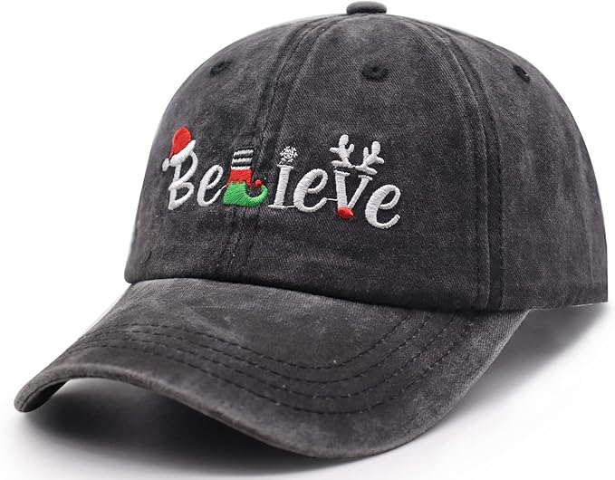 Merry Christmas Hats For Men Women Funny Adjust Cotton Embroidered Xmas Holiday Baseball Cap 1759205801875.png