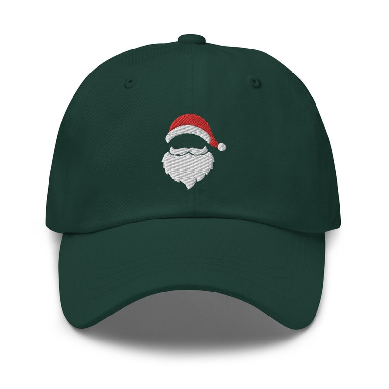 Santa Claus Beard Hat Embroidered Santa Unisex Dad Cap Baseball Cap Christmas Gift 1759206191074.png